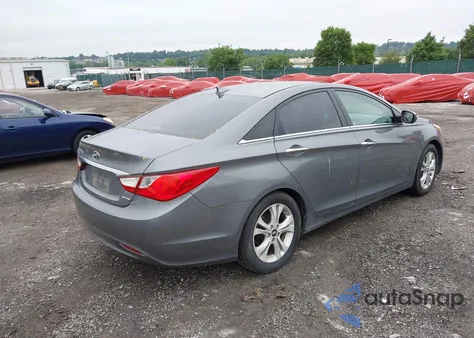 2013 Hyundai Sonata Limited z USA, uszkodzony, nr VIN 5NPEC4AC7DH695129